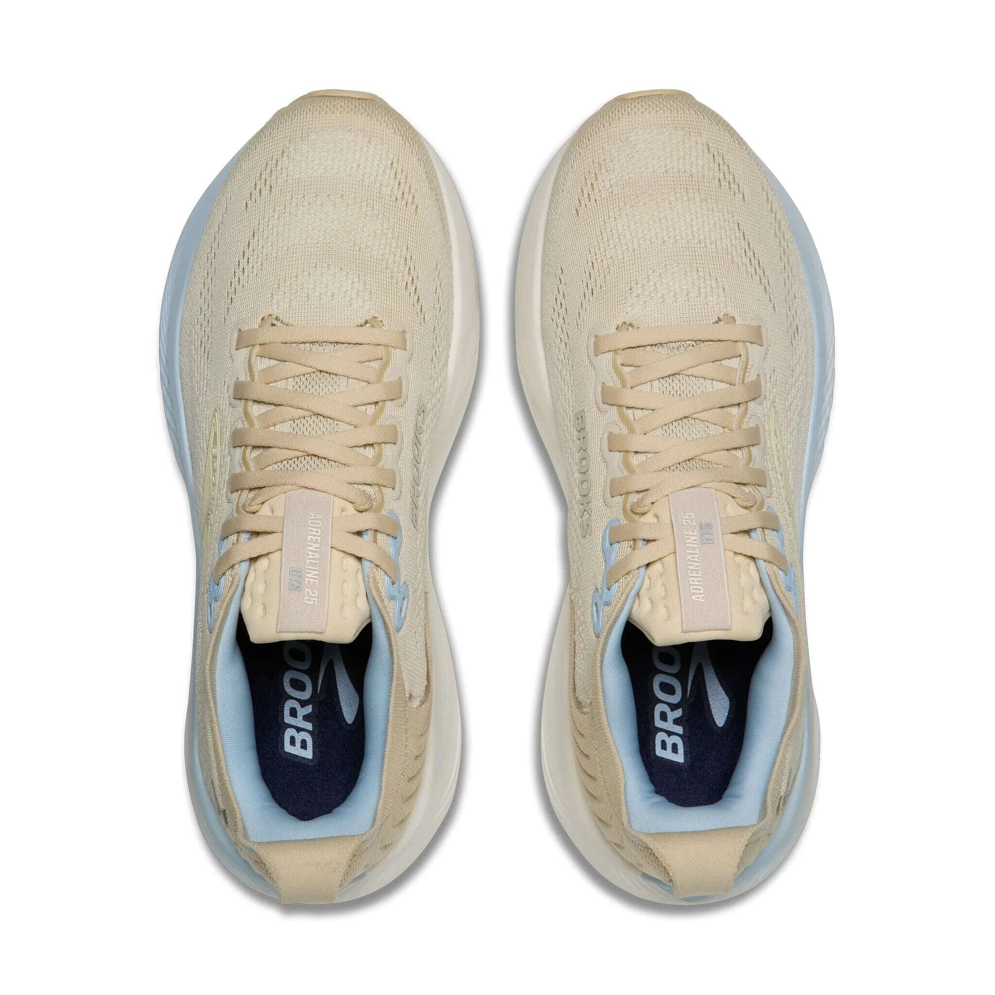 BROOKS Adrenaline GTS 25 Damen Laufschuhe sand/coconut/skyway 42