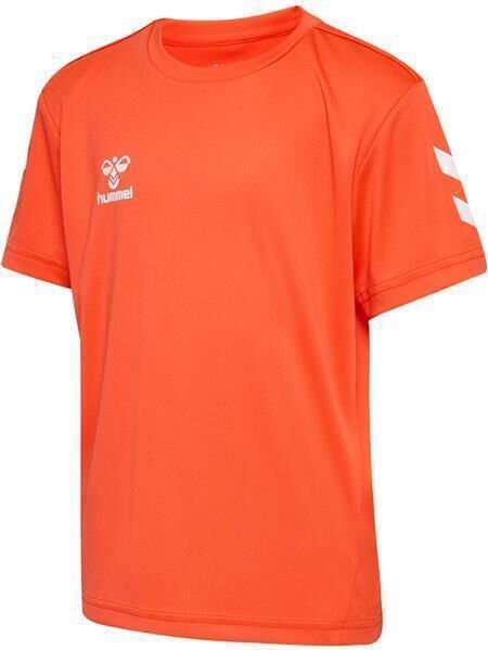 HUMMEL hmlLOGO SET KIDS - NASTURTIUM/DARK DENIM - 116