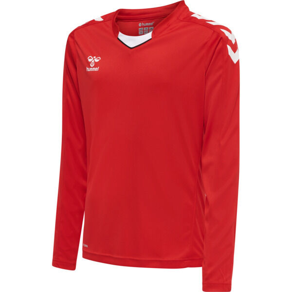 Hummel hmlCORE XK POLY JERSEY L/S KIDS - TRUE RED - 164