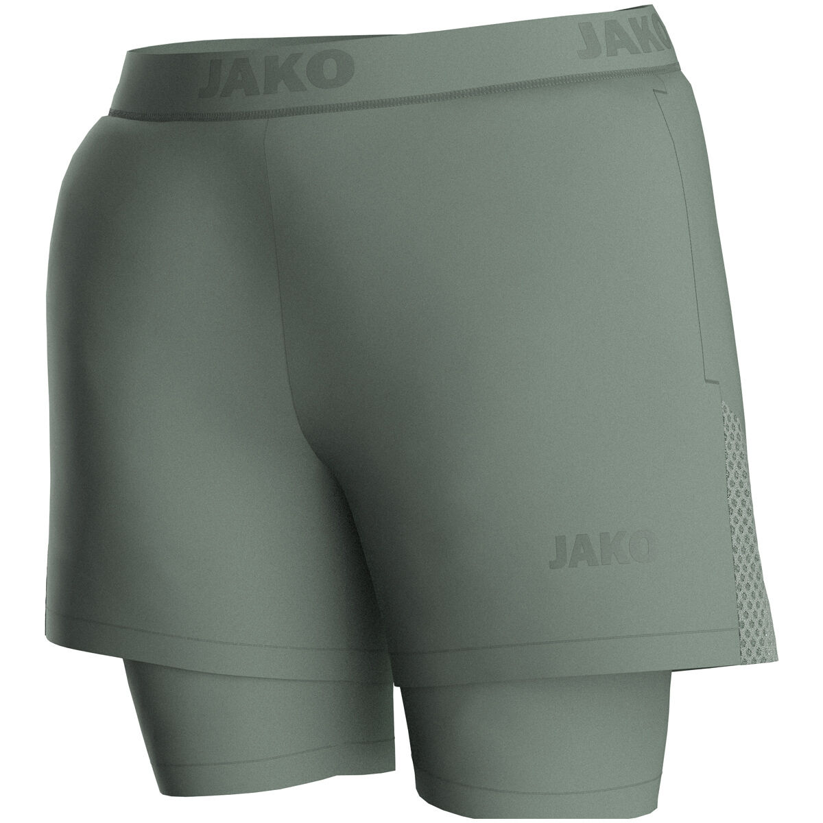 JAKO 2-in-1 Short Power, 36, mintgrün