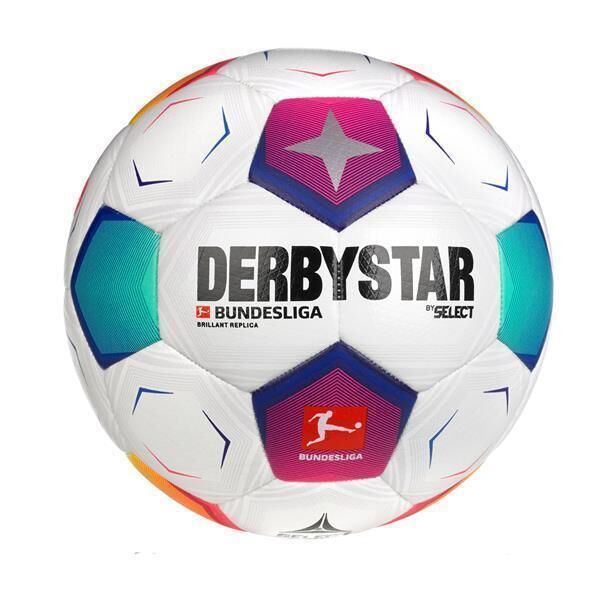 Derbystar Bundesliga Brillant Repilca v23 weiß/bunt 4