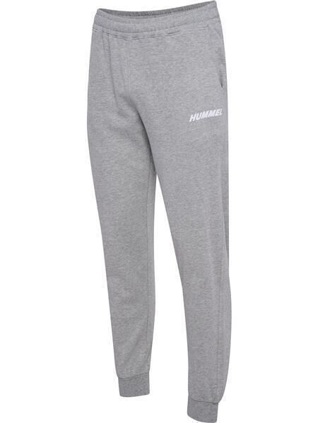 HUMMEL hmlELEMENTAL REGULAR PANTS - GREY MELANGE - S