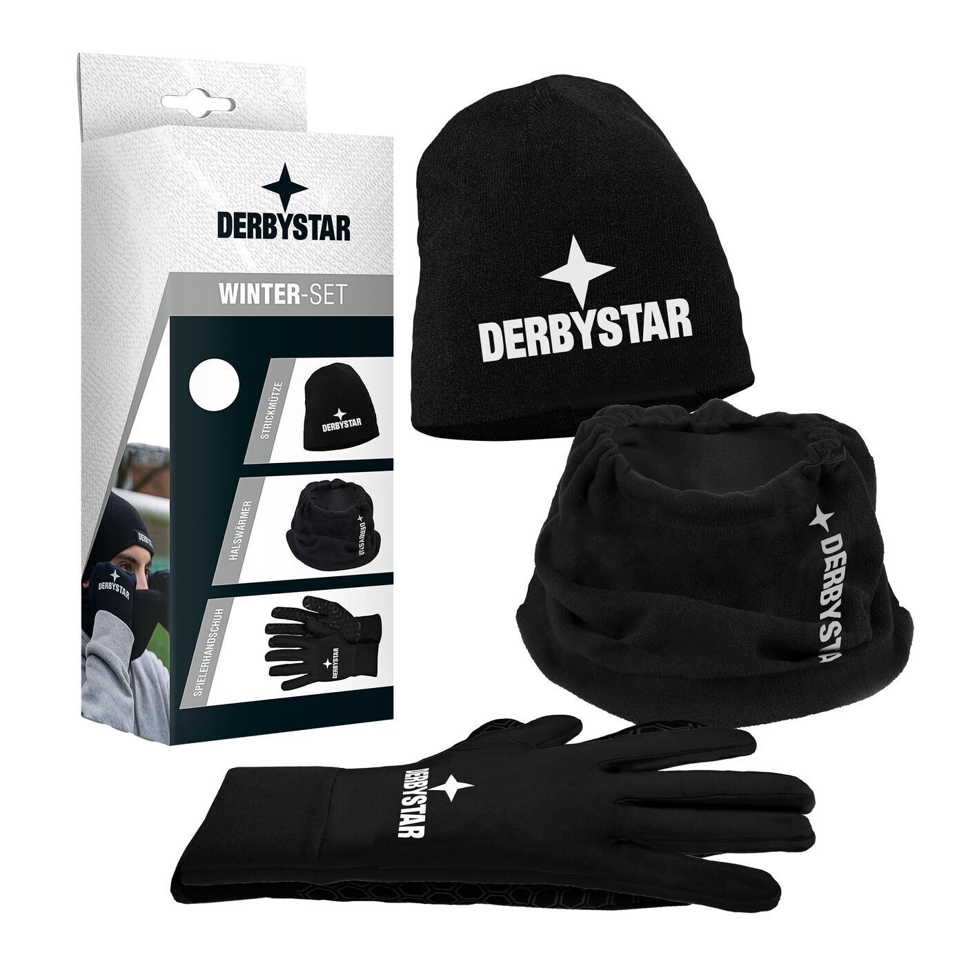 Derbystar Winter-Set v22, schwarz, 8