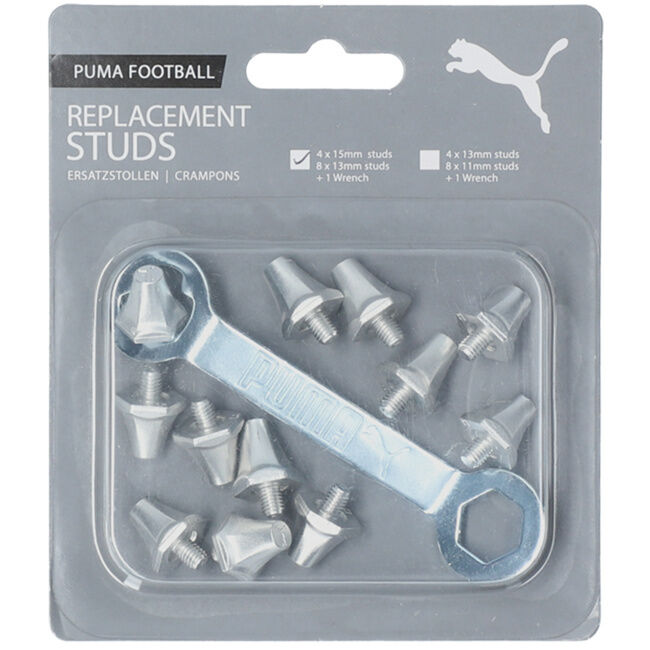 Football Studs 13/15mm silber 13/15mm Football Studs 13/15mm silber 13/15mm