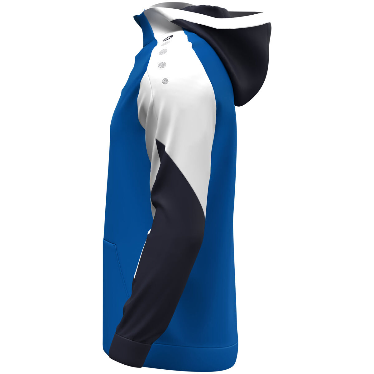JAKO Zip Hoodie Dynamic royal/weiß/marine 3XL