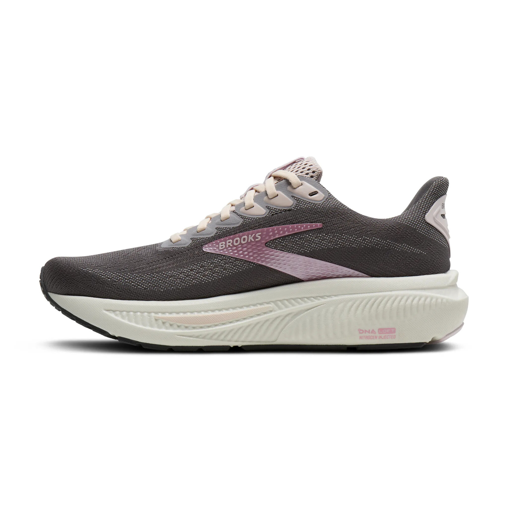 BROOKS Ghost 17 Laufschuhe Damen poppy seed/pink/bluewash 43