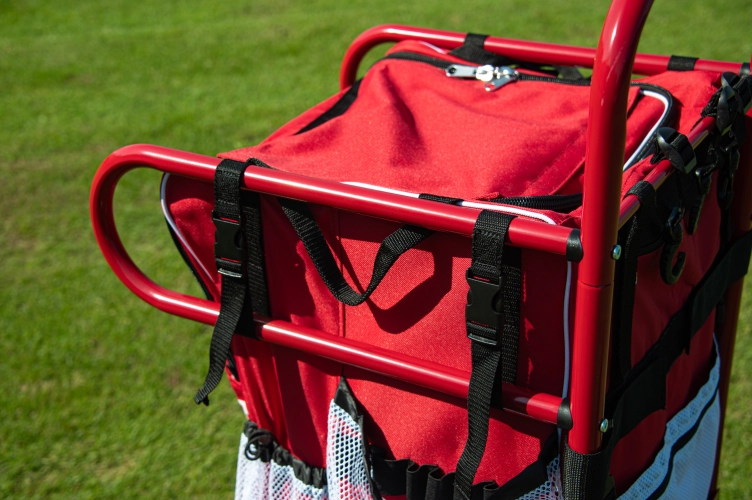 Lynxsport GmbH Lynxsport GmbH POWERCART®  - der ultimative Gerätewagen - Fußball rot/weiß