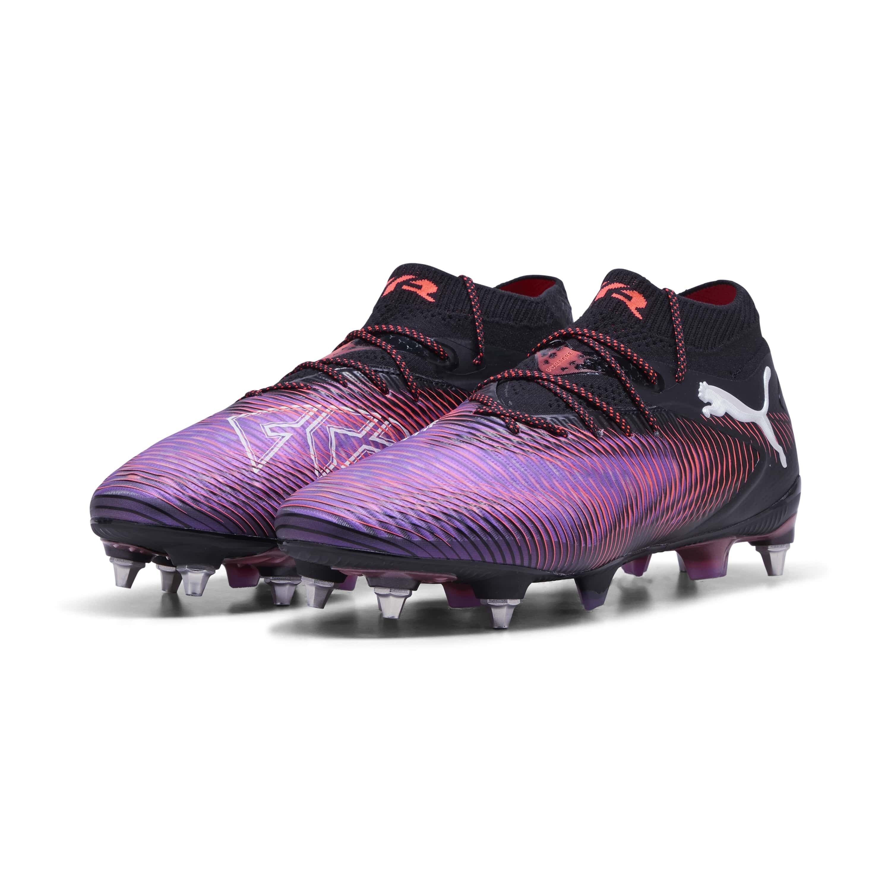 Puma Future 8 Ultimate MxSG Fussballschuhe black-white-glowing red 41