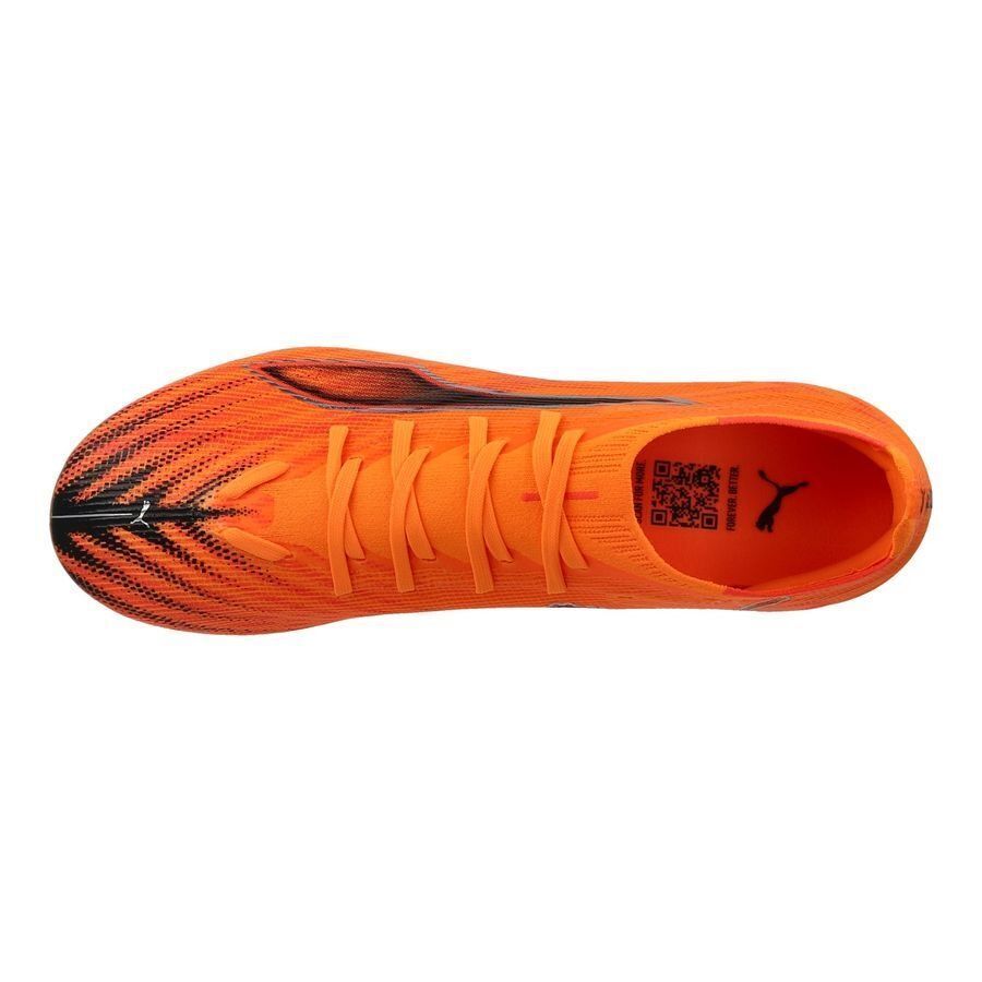 Puma Ultra 6 Match FG/AG Fussballschuhe heat fire-puma black-glowing red 48