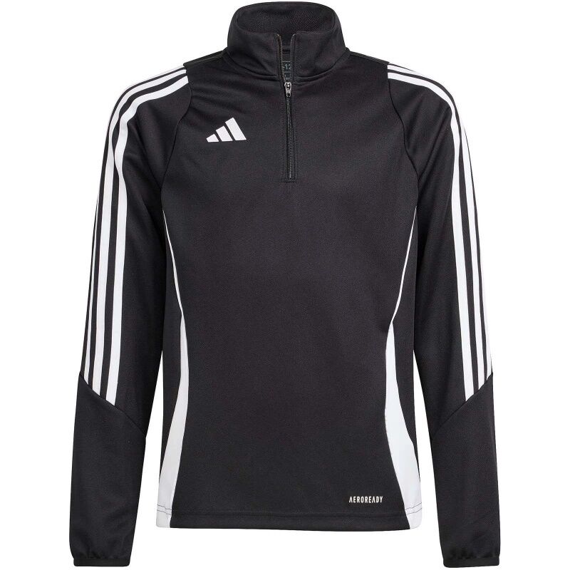 adidas Tiro 24 Training-Sweatshirt Kinder schwarz/weiß 128 adidas Tiro 24 Training-Sweatshirt Kinder