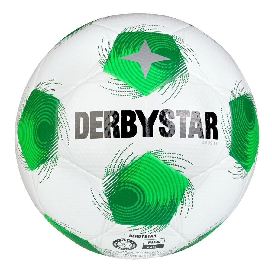 10er Paket Derbystar Fussball-APUS TT DB - weiss/grün - 5