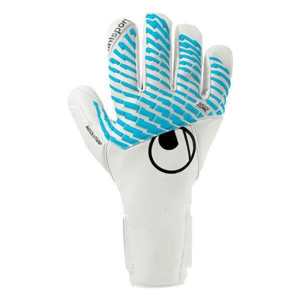 Uhlsport FM Cybertec Absolutgrip HN Torwarthandschuhe weiß/cyberblau/schwarz 8,0