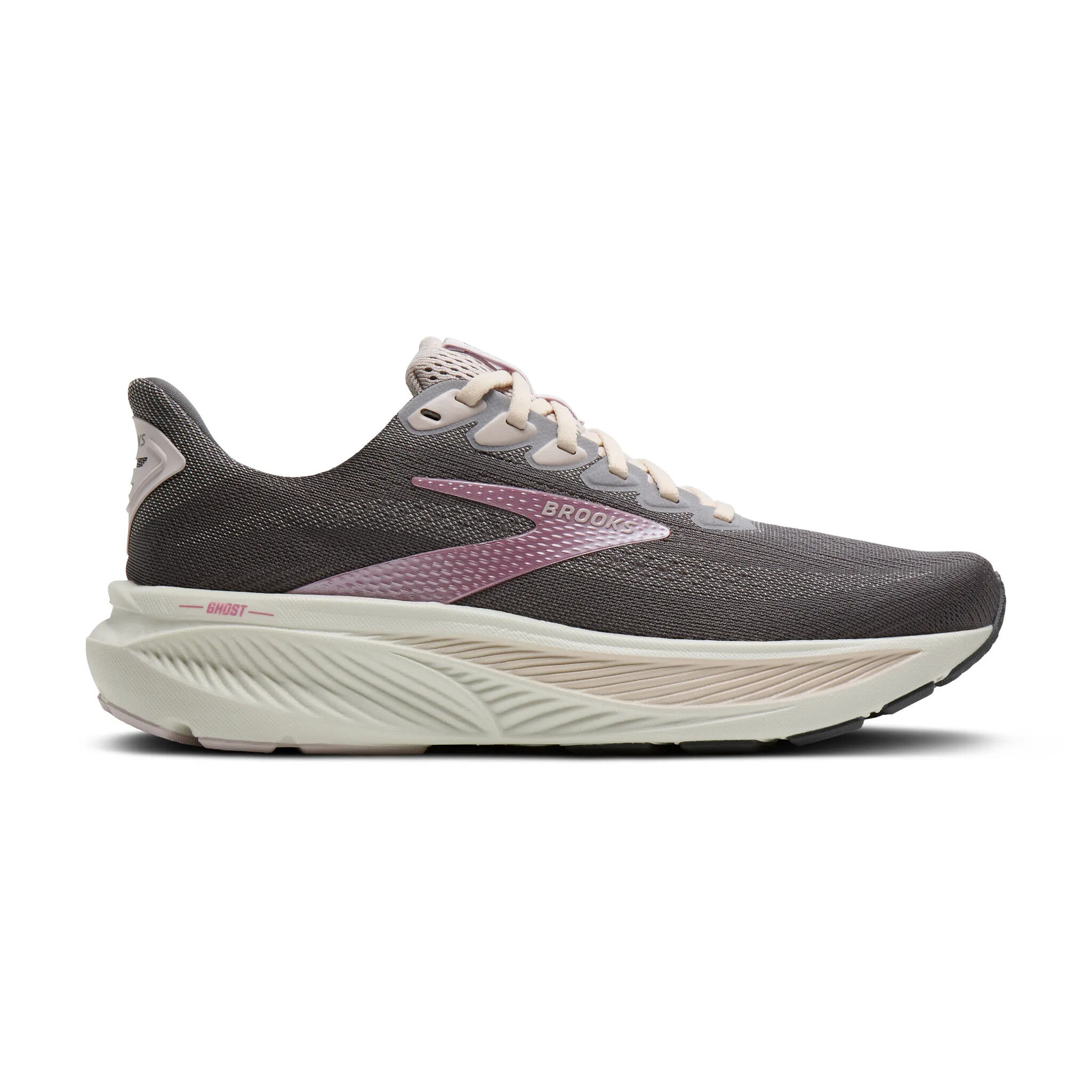 BROOKS Ghost 17 Laufschuhe Damen poppy seed/pink/bluewash 43