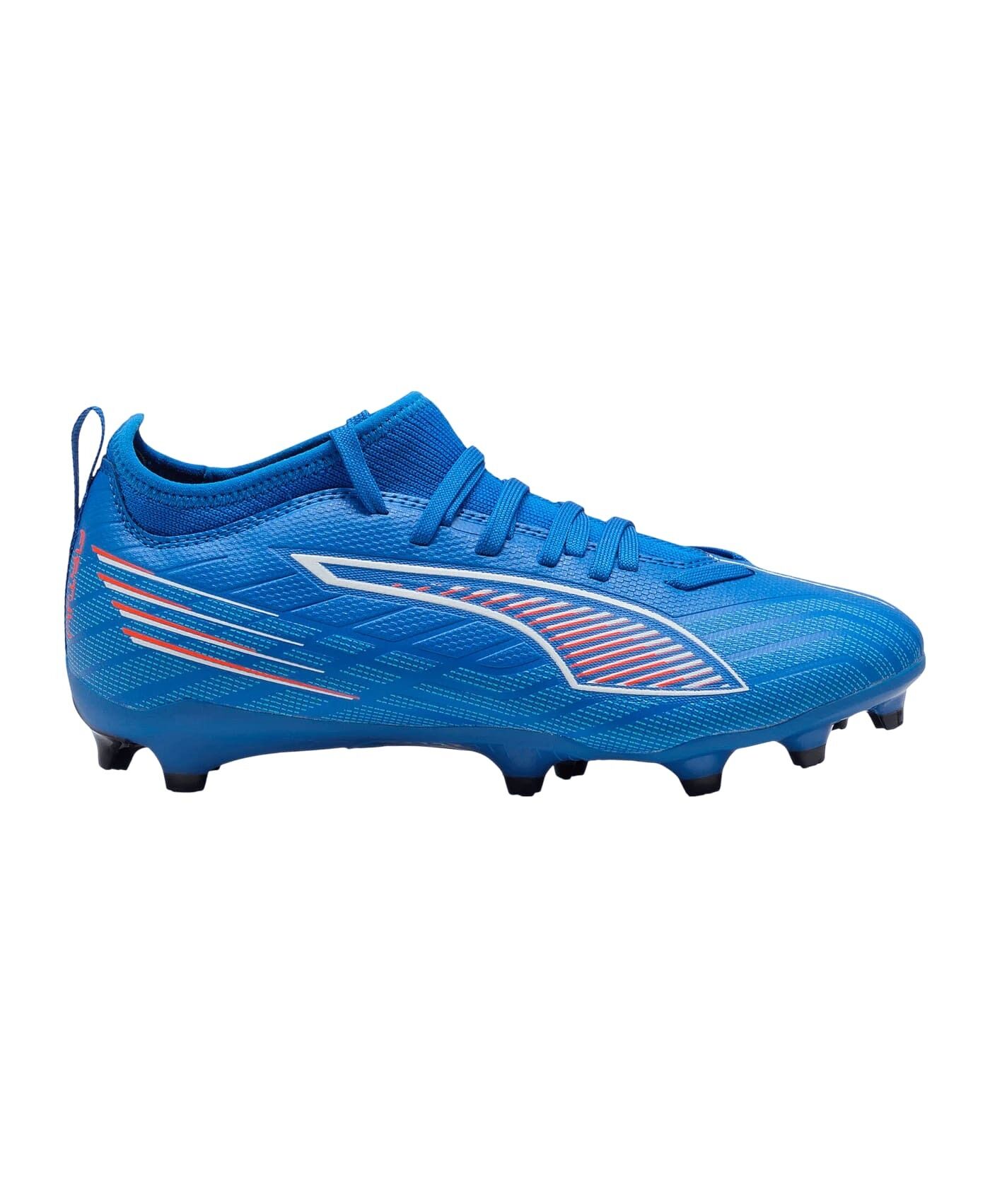 Puma Ultra 6 Match FG/AG Fussballschuhe Kinder ultra blue-puma white-glowing red 31