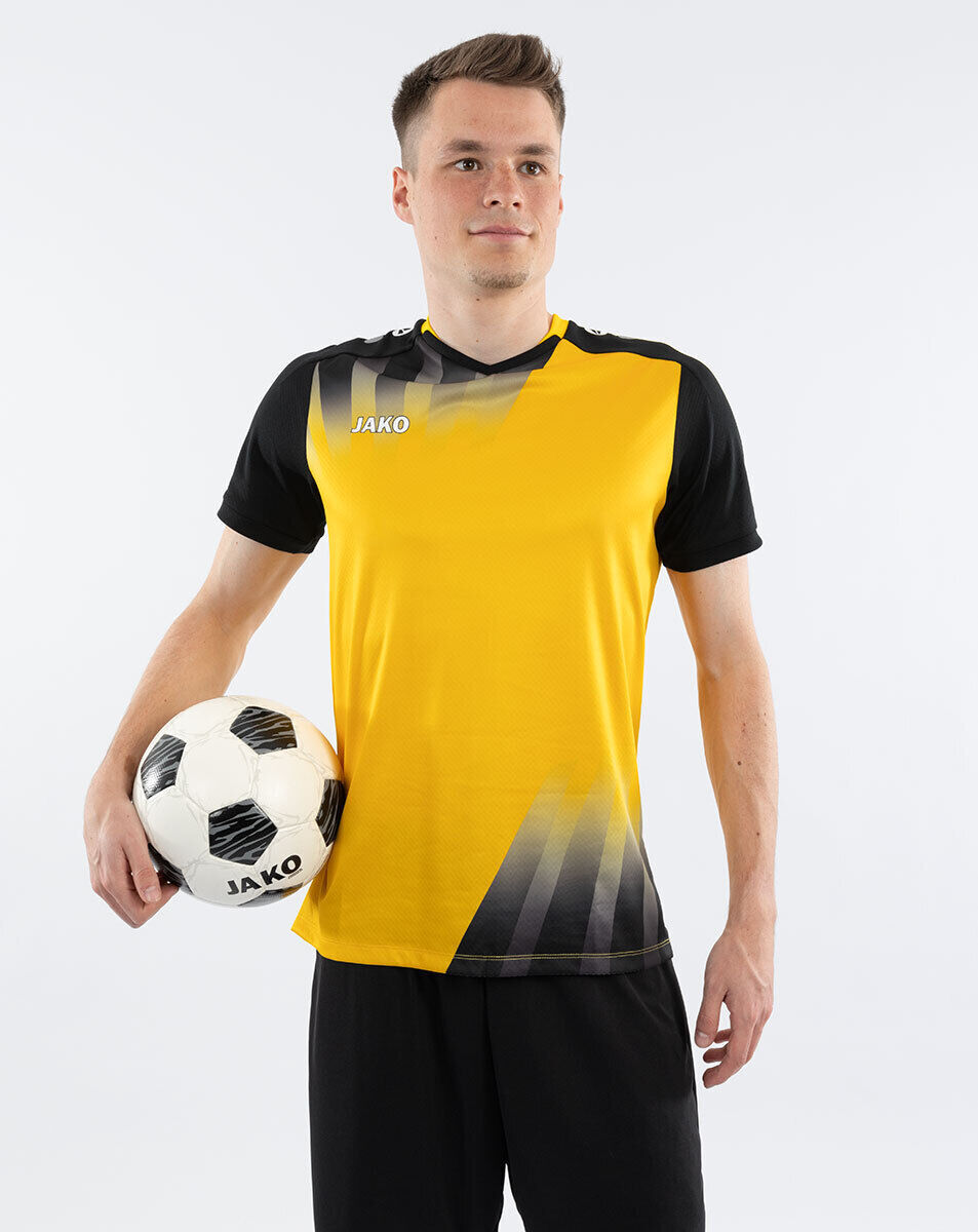 JAKO Trikot Vintage KA gelb/schwarz XXL