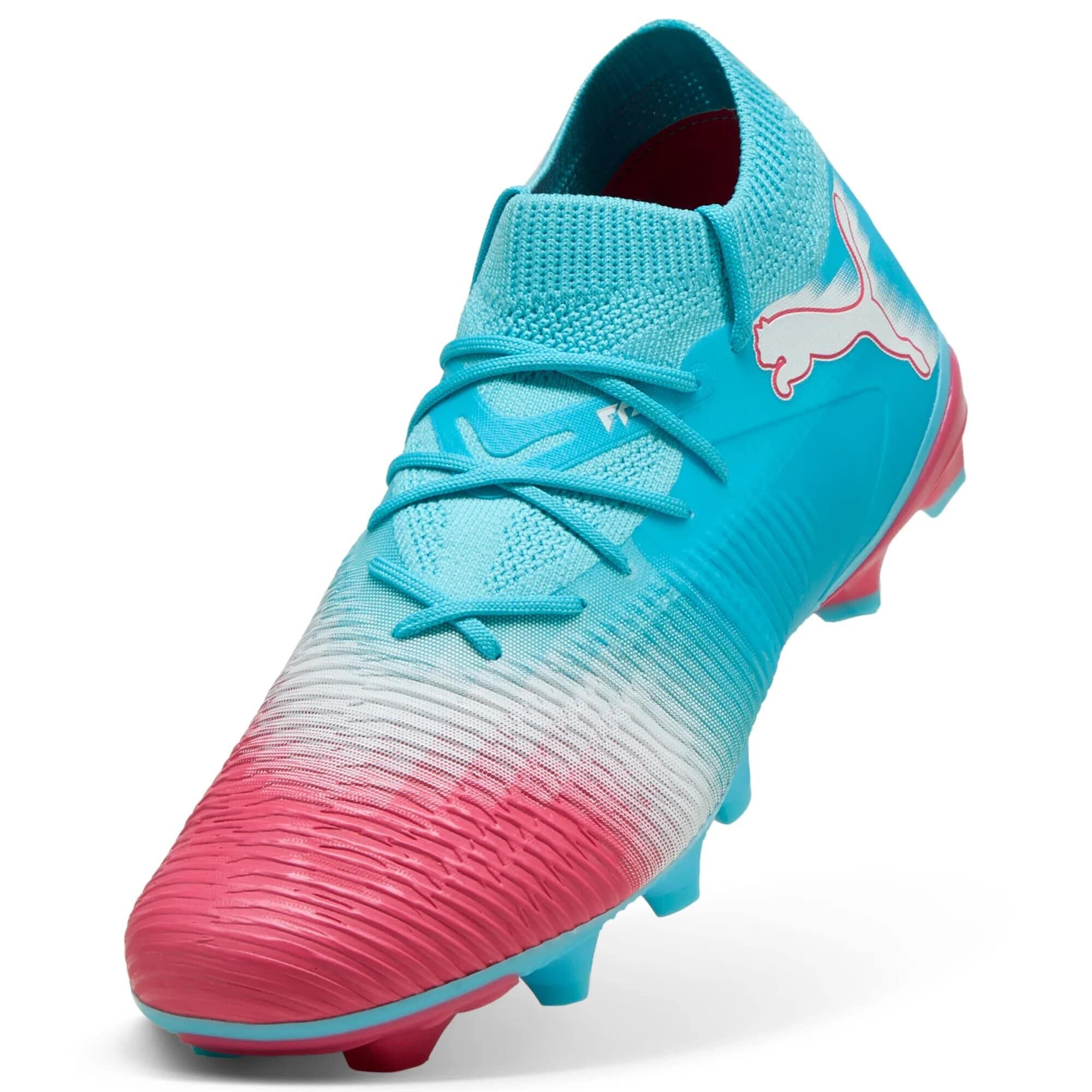 Puma Future 8 Match Re-Charge FG/AG Sondermodell hero blue-puma white-sunset pink 48