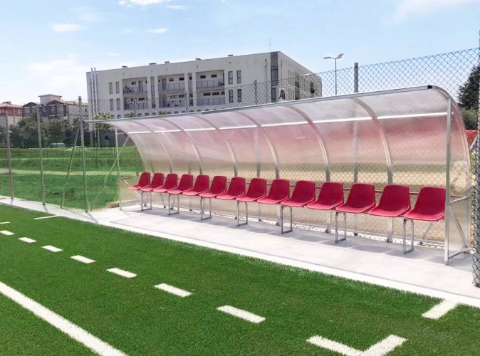 Lynxsport GmbH Spielerkabine - Auswechselbank 1 / 3m - 6 Plätze