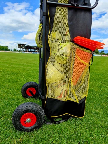 POWERCART®  - der ultimative Gerätewagen - Fußball schwarz/gelb