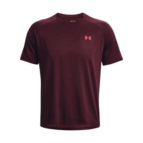 Under Armour UA Tech 2.0 SS Tee Novelty-MRN Dunkelrot XXL