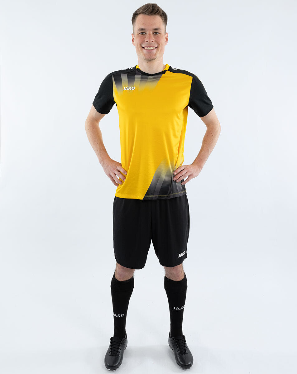 JAKO Trikot Vintage KA gelb/schwarz XXL