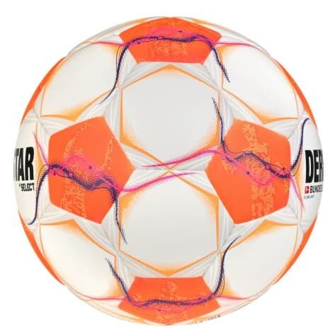10er Paket Derbystar Bundesliga Club Light v24 Trainingsball weiß/orange 5