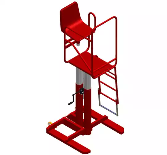 Lynxsport GmbH Volleybal- Schiedsrichterstuhl "Professionall"