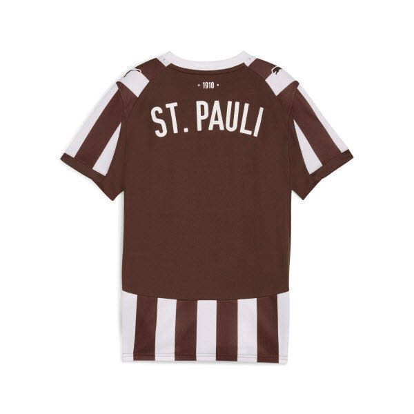 Puma FC St. Pauli Heimtrikot Kinder Saison 2025/2026 braun/weiß 164