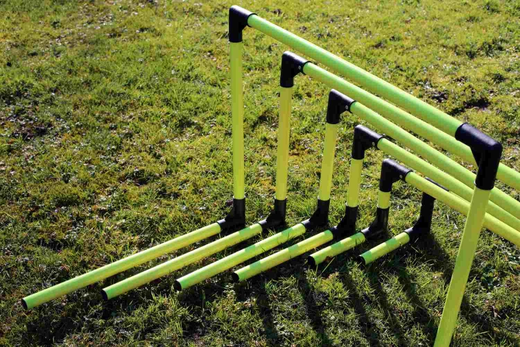 Lynxsport GmbH 6er-Set faltbare Hürden - Stecksystem