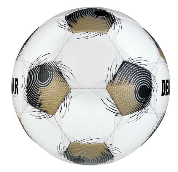 10er Ballpaket Derbystar FB-BRILLANT TTv25 Trainingsball - weiss/gold/silber - 5