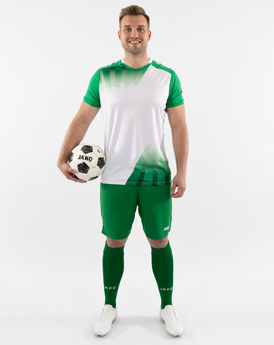 JAKO Trikot Vintage KA weiß/grün XXL