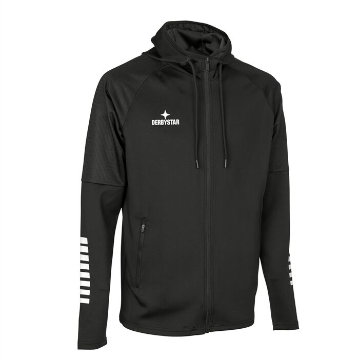 Derbystar Primo Kapuzenjacke v24, schwarz weiss, XXL Derbystar Primo Kapuzenjacke v24, schwarz weiss, XXL