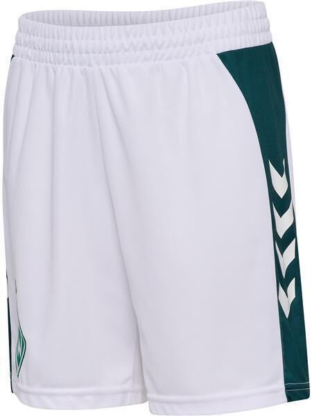 Hummel Werder Bremen Heim Shorts Saison 2025/2026 Kinder Hummel Werder Bremen Heim Short Saison 2025/2026 Erwachsene weiß XXL