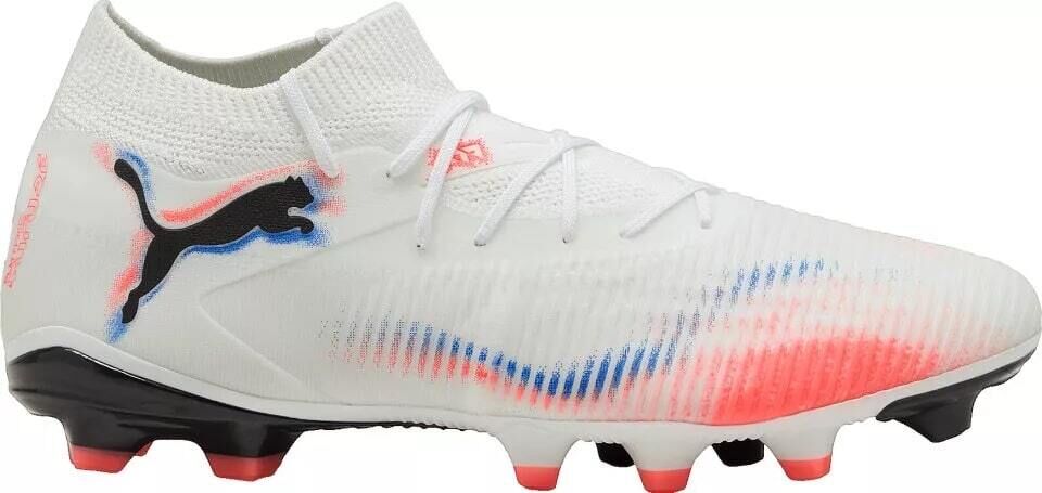 Puma Future 8 Match FG/AG Fussballschuhe puma white-puma black-glowing red 48