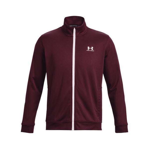 Under Armour SPORTSTYLE TRICOT JACKET-MRN Dunkelrot XL