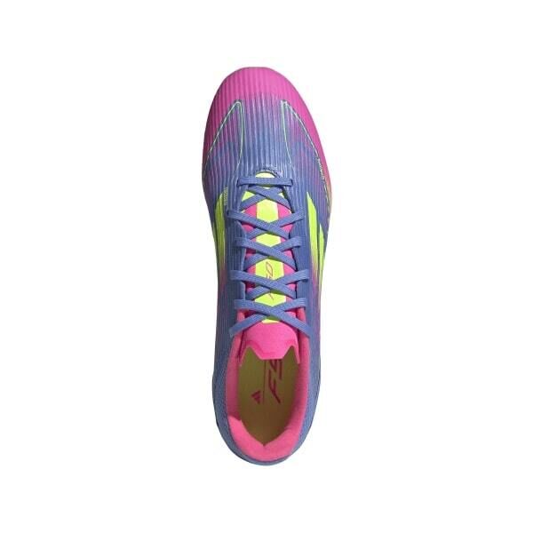 adidas F50 LEAGUE FG/MG Fussballschuhe adidas F50 LEAGUE FG/MG Fussballschuhe blau/gelb/pink 13 (48 2/3 EU)