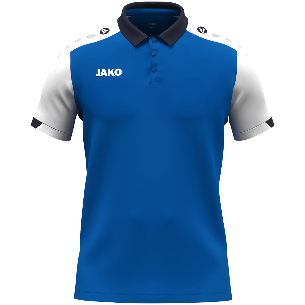 JAKO Polo Dynamic royal/weiß/marine XL
