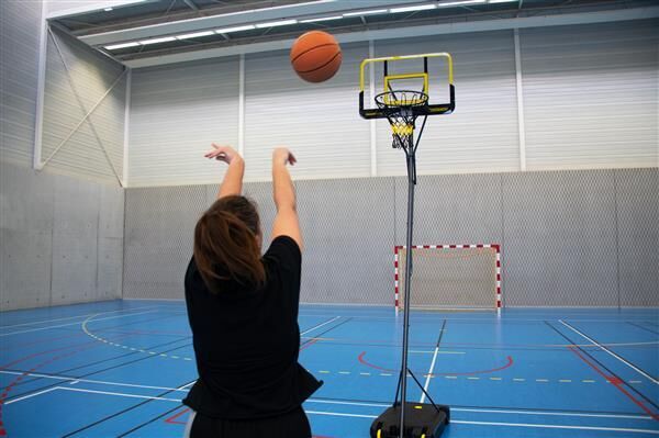 Mobiler Basketballkorb - Senior - Größenverstellbar