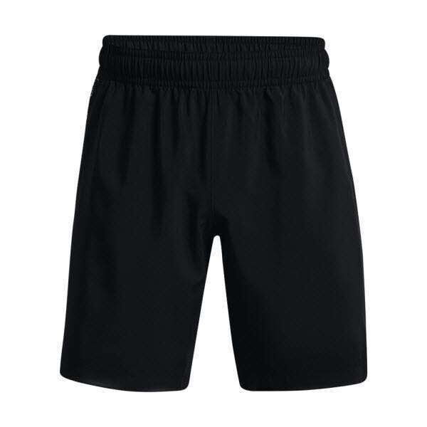 Under Armour UA Woven Graphic Shorts-BLK Schwarz/Weiß S