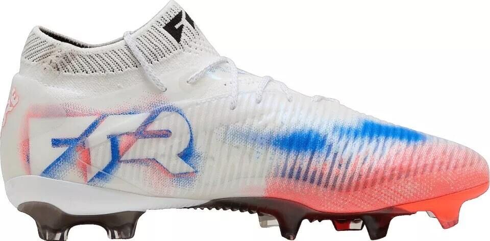Puma Future 8 Ultimate FG Fussballschuhe puma white-puma black-glowing red 40