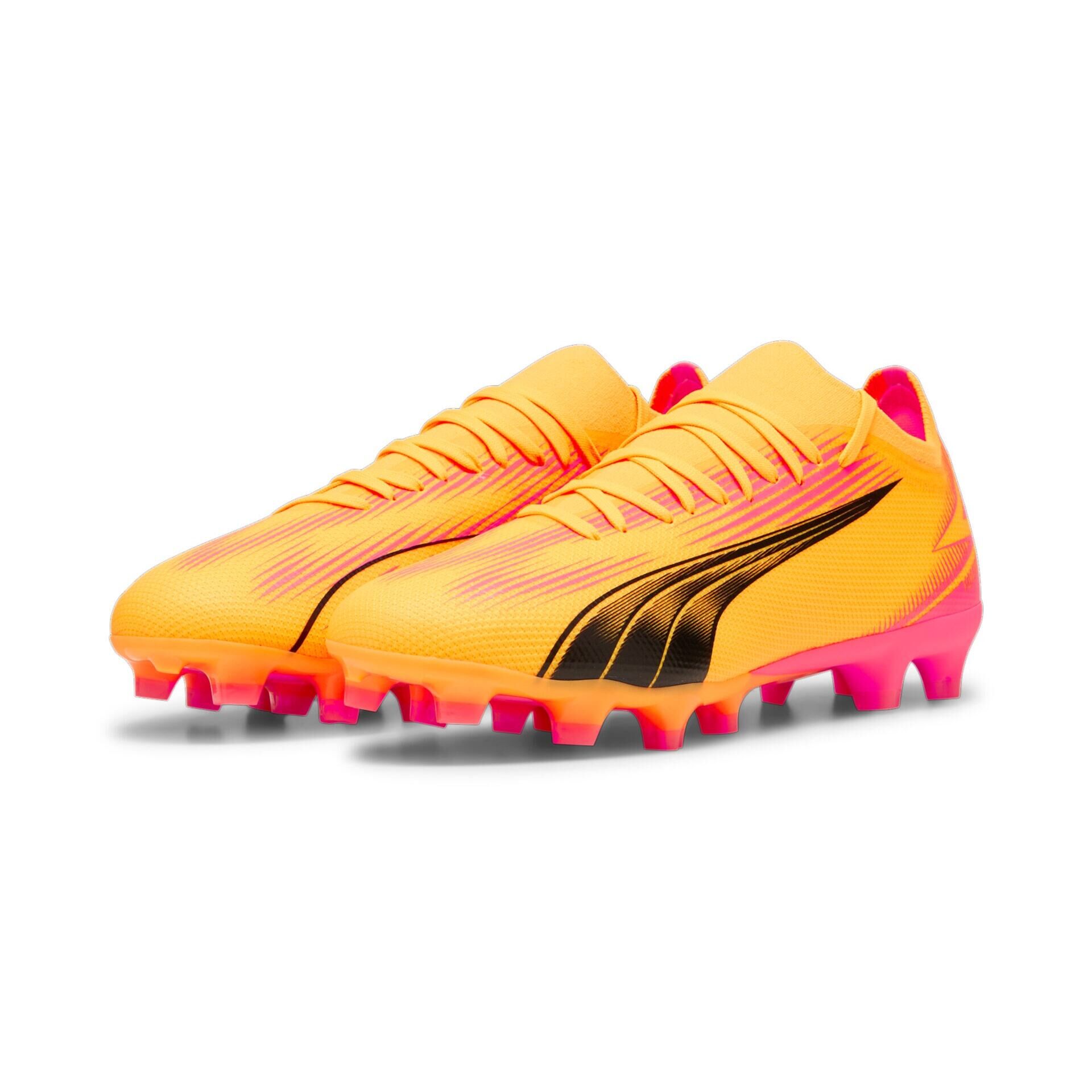 Puma Ultra Match FG/AG Fussballschuhe sun stream-puma black-sunset glow 46,5 Puma Ultra Match FG/AG Fussballschuhe sun stream-puma black-sunset glow 46,5