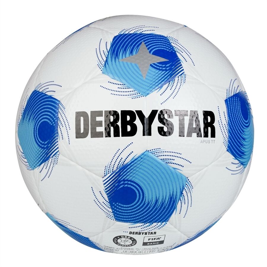 10er Paket Derbystar Fussball-APUS TT DB - weiss/blau - 5