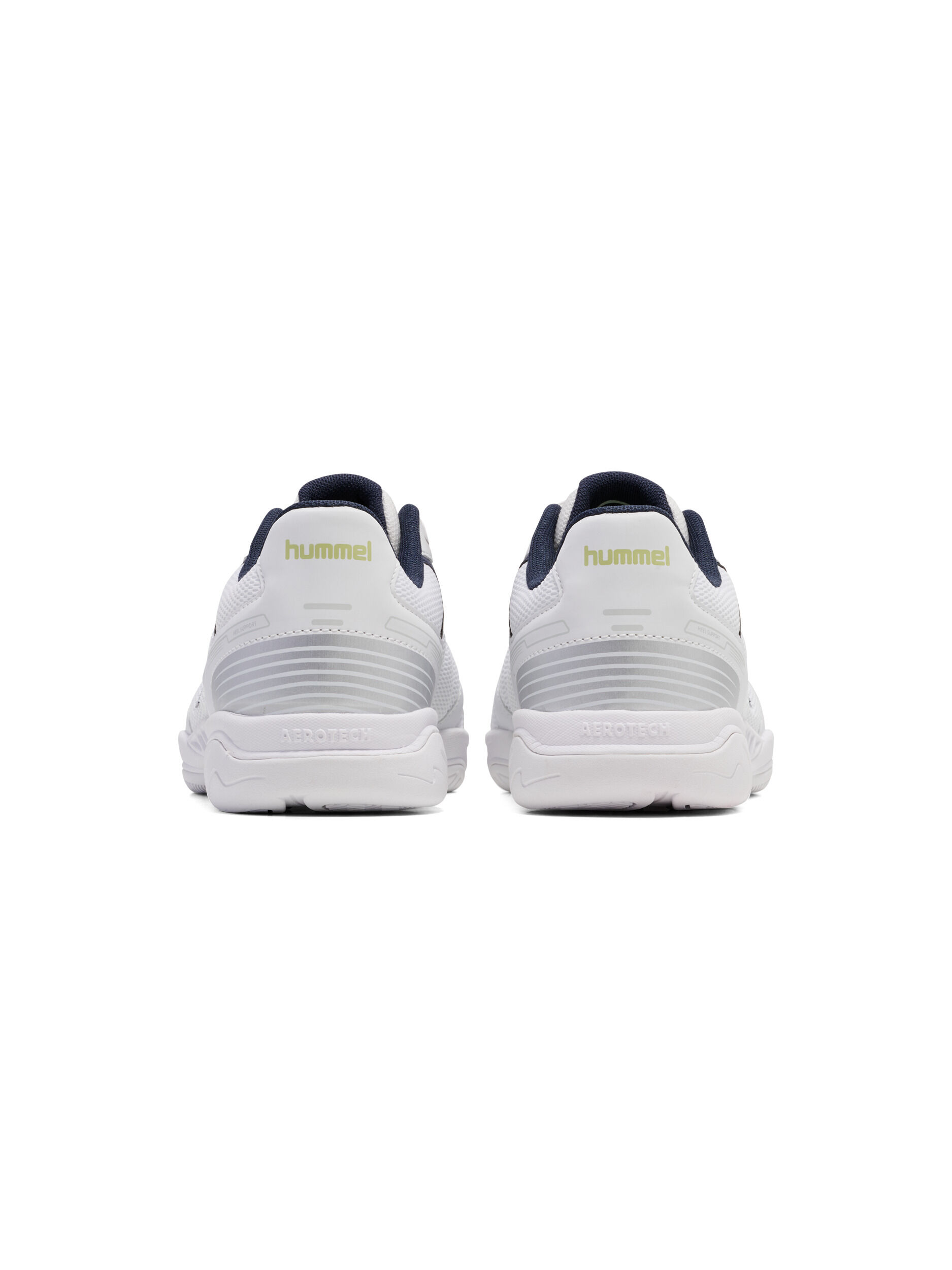 HUMMEL COURT CONTROL II - WHITE/BLACK IRIS - 36,5