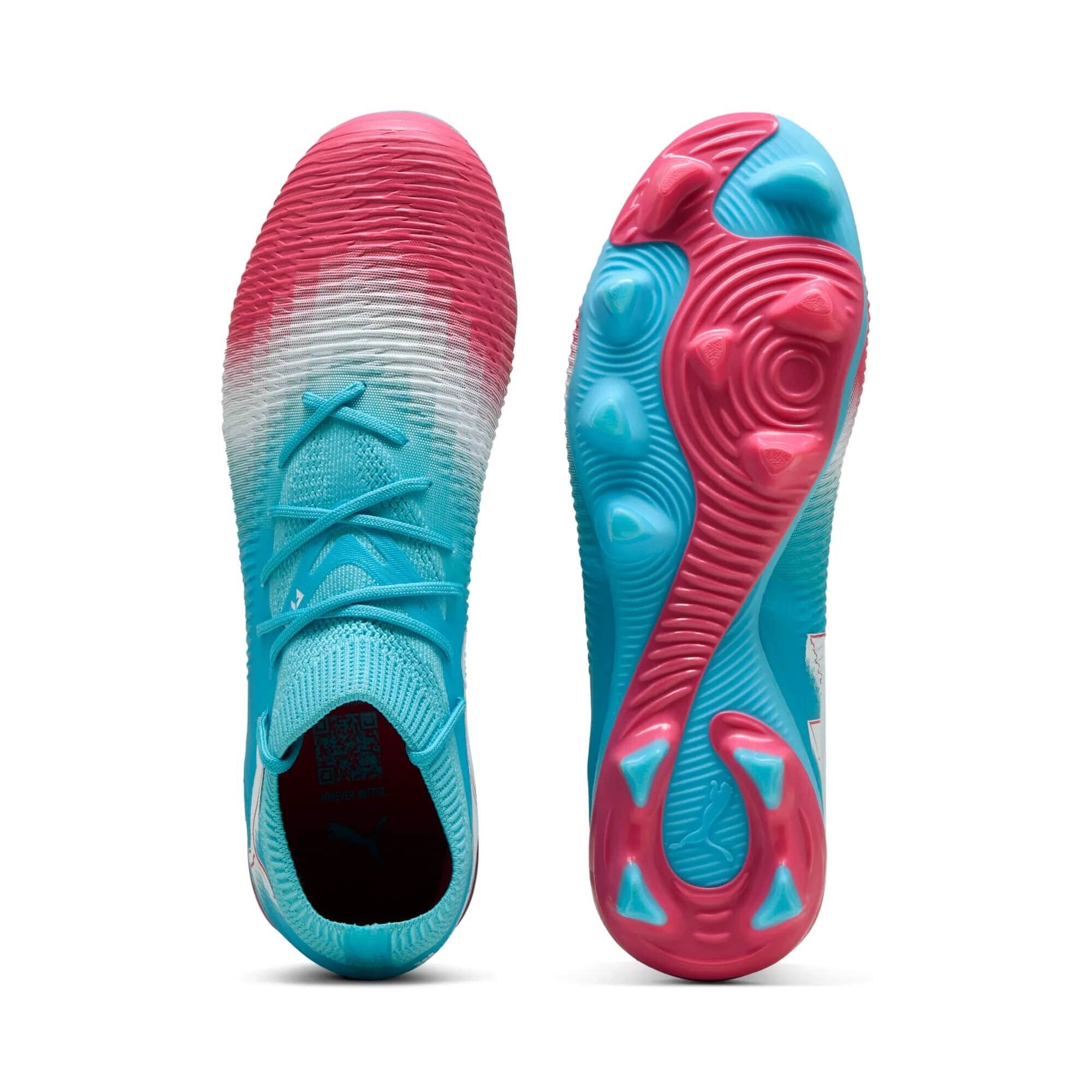 Puma Future 8 Match Re-Charge FG/AG Sondermodell hero blue-puma white-sunset pink 48
