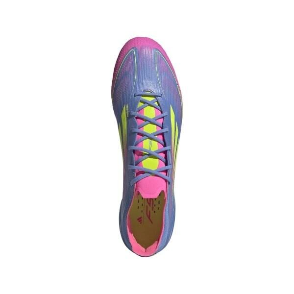 adidas F50 ELITE FG Fussballschuhe adidas F50 ELITE FG Fussballschuhe blau/gelb/pink 13 (48 2/3 EU)