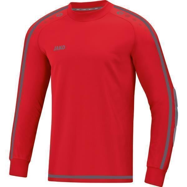JAKO TW-Trikot Striker 2.0 Sportrot/Anthrazit 116