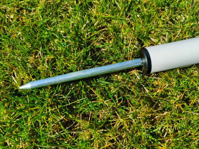 5er-Set - Slalomstange 2-teilig mit Erdspieß