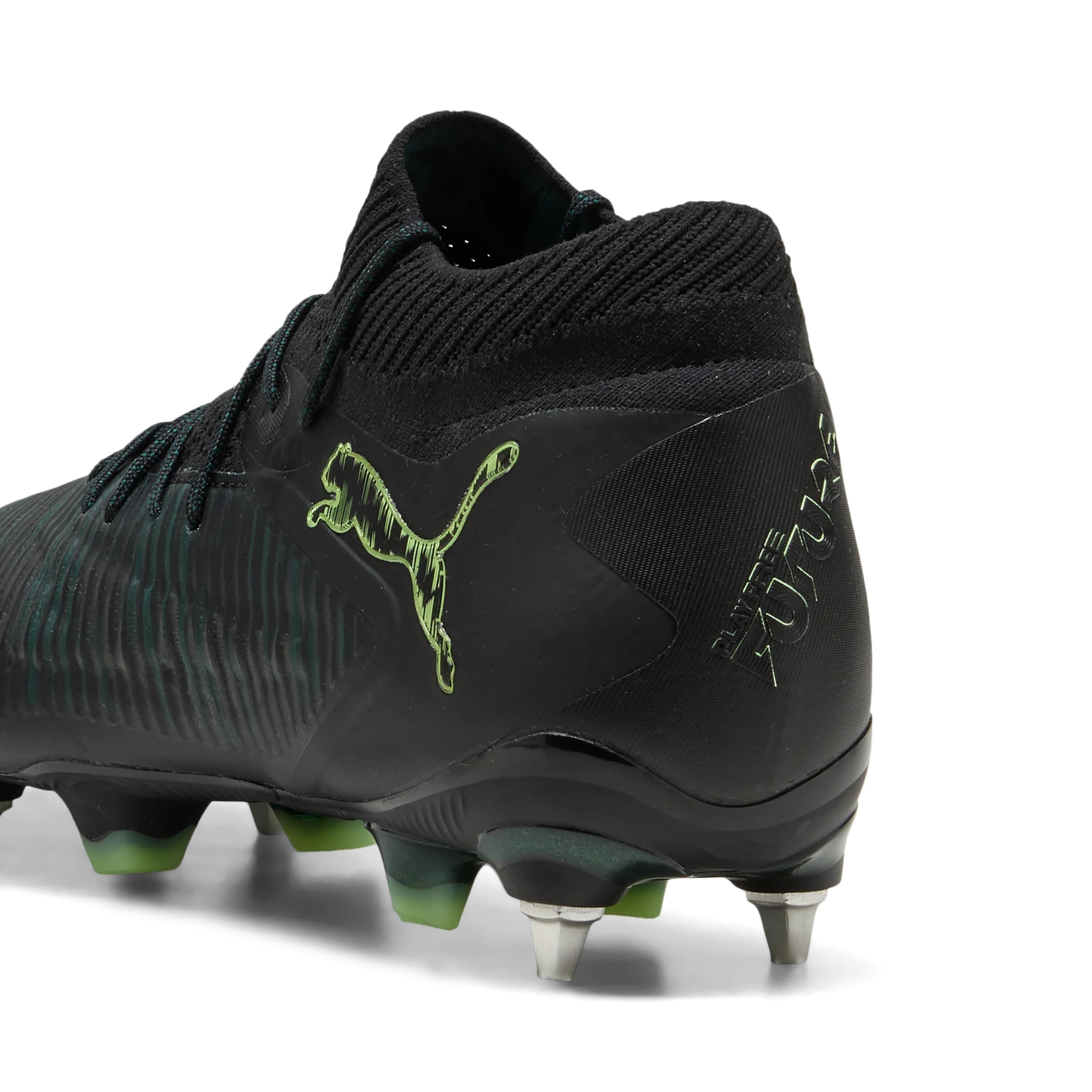 Puma Future 8 Ultimate MxSG Fussballschuhe puma black-fizzy light-green terrain 48