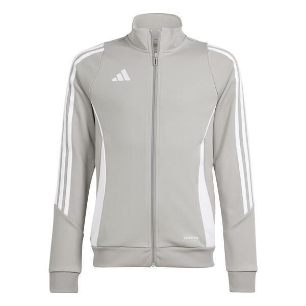 adidas Tiro 24 Trainingsjacke Kinder grau/weiß 128