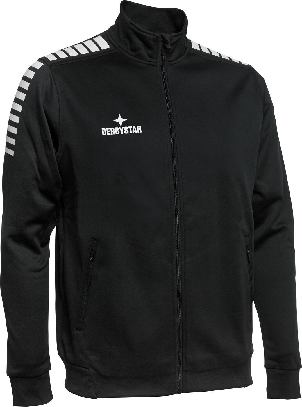 Derbystar Primo Präsentationsjacke, schwarz weiss, XXXL