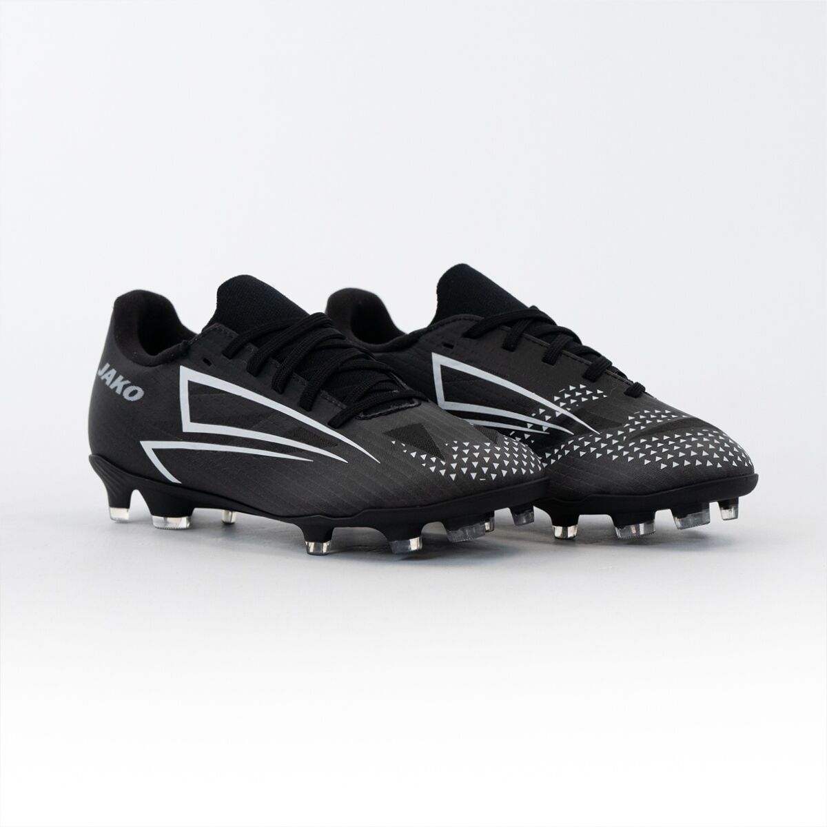 JAKO RS89 Academy FG/AG Fussballschuhe Kinder schwarz/weiß 38,5